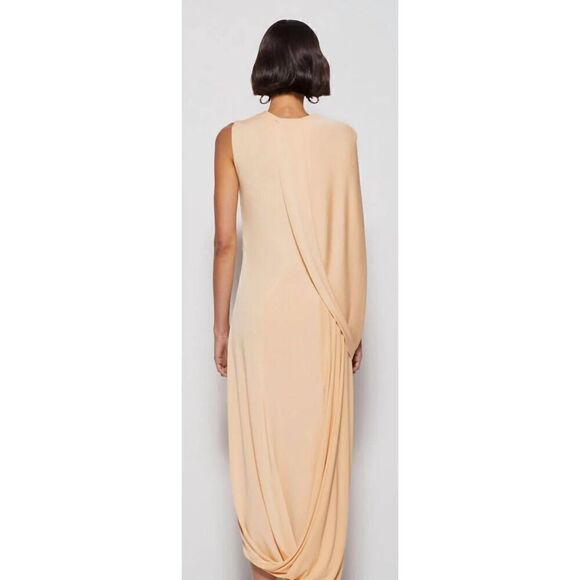 JONATHAN SIMKHAI Roxi Dress In Rattan NWOT Size Large - Picture 3 of 6